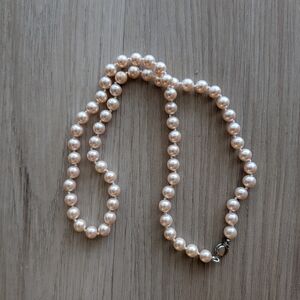Vintage Faux Pearl Necklace